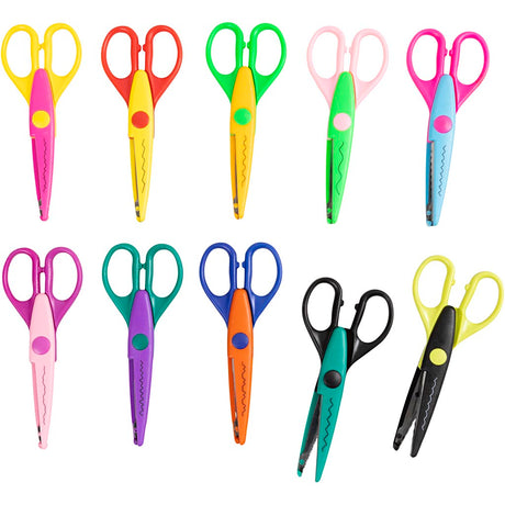 Creativ virksomhed https: www.cchobby.nl mønster saks-l-16-cm-10-piece-1-box