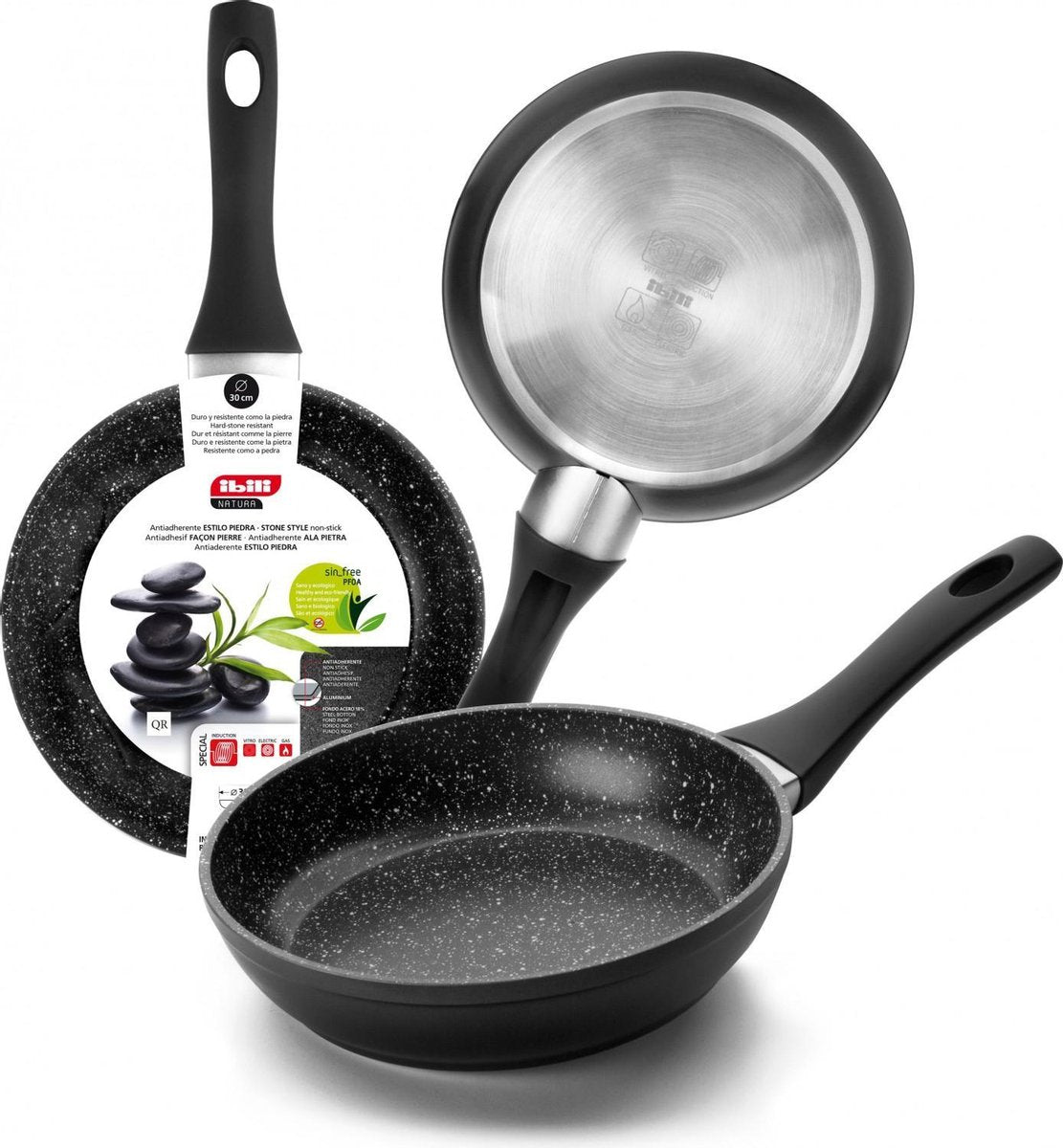Ibili natura stegepande - top diameter 14cm
