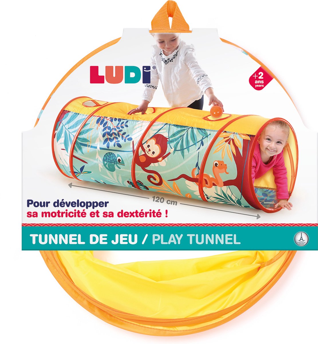 Ludi - legetunnel - kravletunnel
