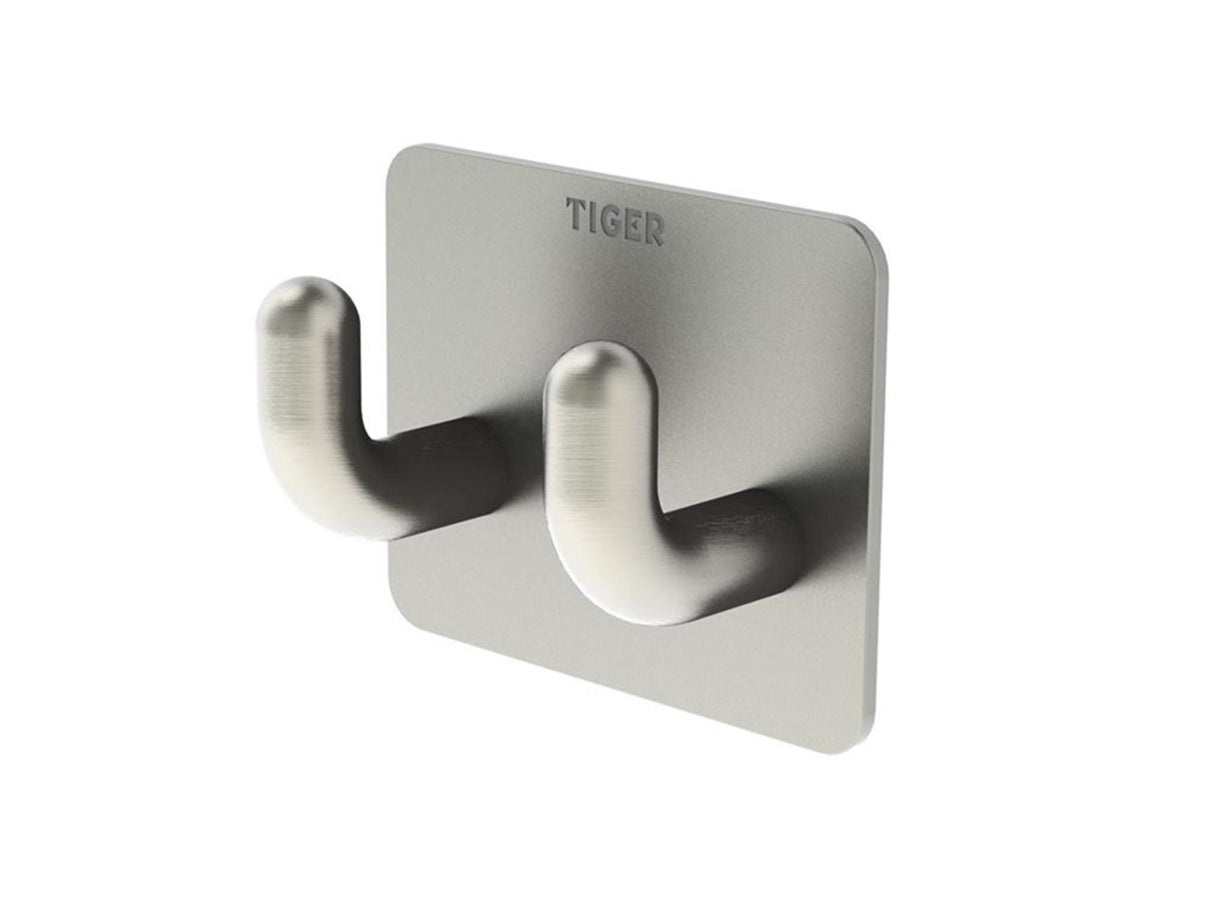 Tiger pinky dobbeltklæbende krog rustfrit stål 50x40x25mm