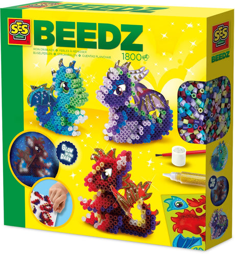 Ses kreative ses jern på perler - drager