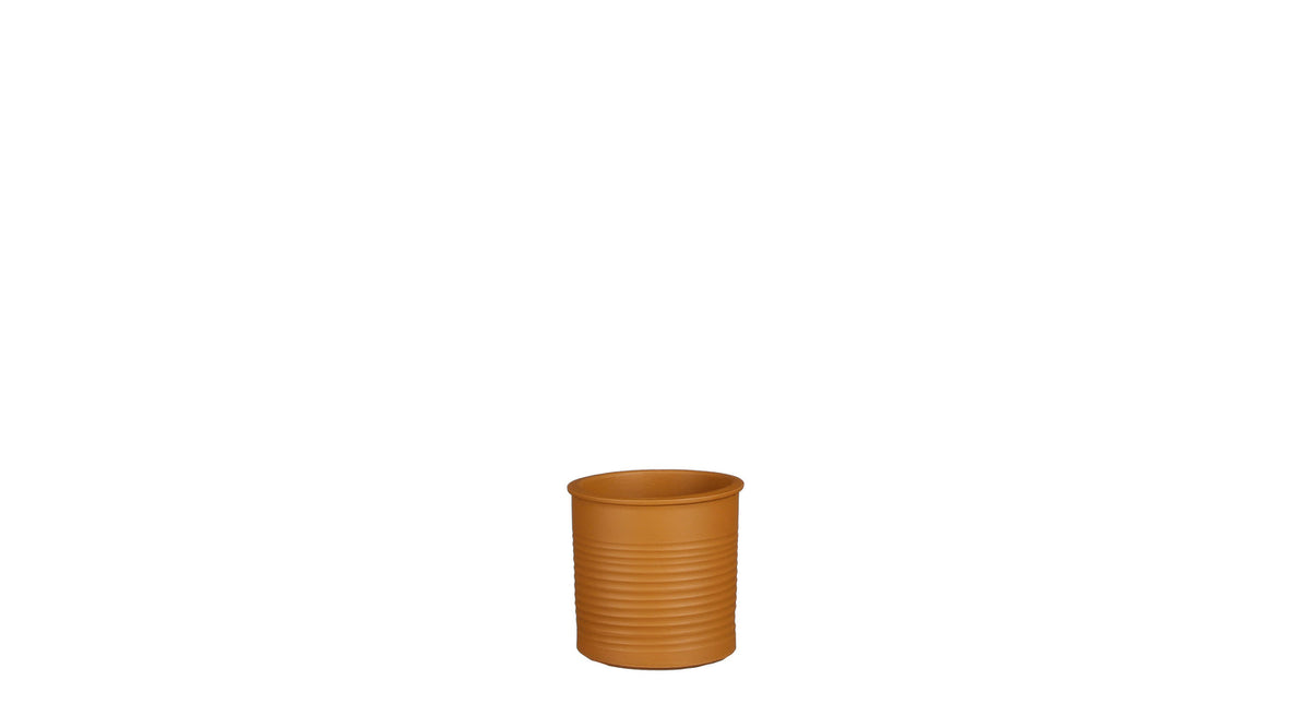 Momo pot cilinder l.bruin - h12xd12cm