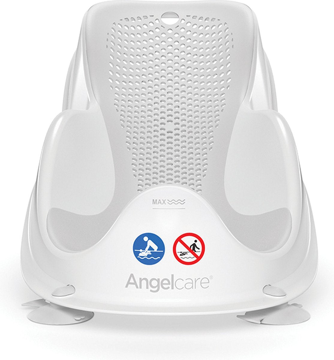 Angelcare - badestøttepasform - for tidligt - babybade - grå