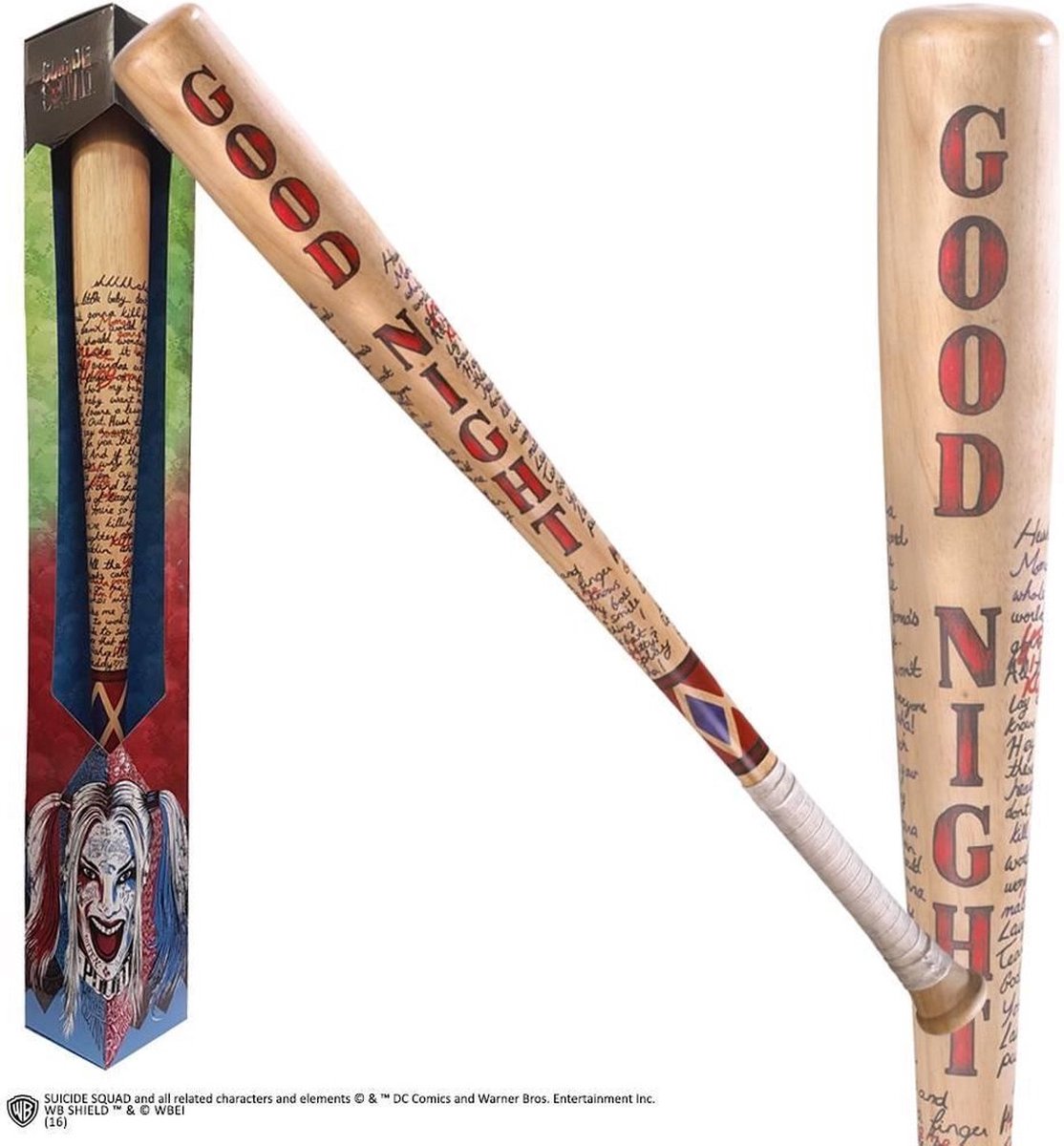 The Noble Collection Suicide Squad Prop Replica Harley Quinn's Good Night Bat 80 cm