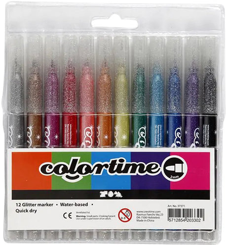 Farvetid https: www.cchobby.nl -glittersticks-line thickness-2-mm-diverse-colors-12-piece-1-box