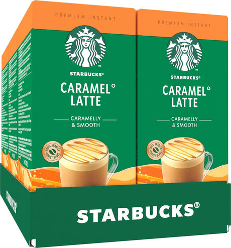 Starbucks karamel latte instant kaffe - 6 æsker x 5 poser