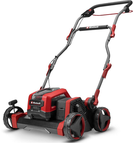 Einhell batteri opdrivningslufter gp-sc 36 40 li bl solo - power x-change - 18 v li-ion - arbejdsbredde: 40 cm - 18 knive - op til 1100 m² på 1 batteriopladning - ekskl. batteri og oplader
