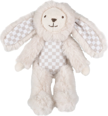 Happy horse konijn riddle knuffel 15cm - beige - baby knuffel