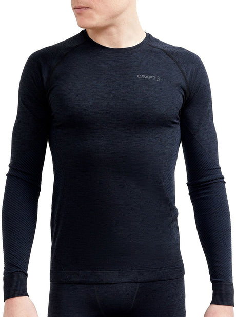 Craft core dry active comfort ls m termoskjorte til mænd - sort