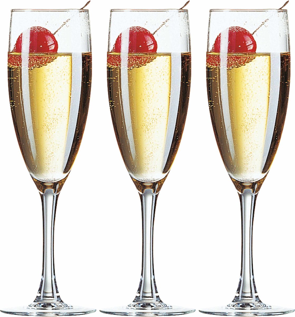 Arcoroc princesa champagneglas - 150 ml - 6 stk