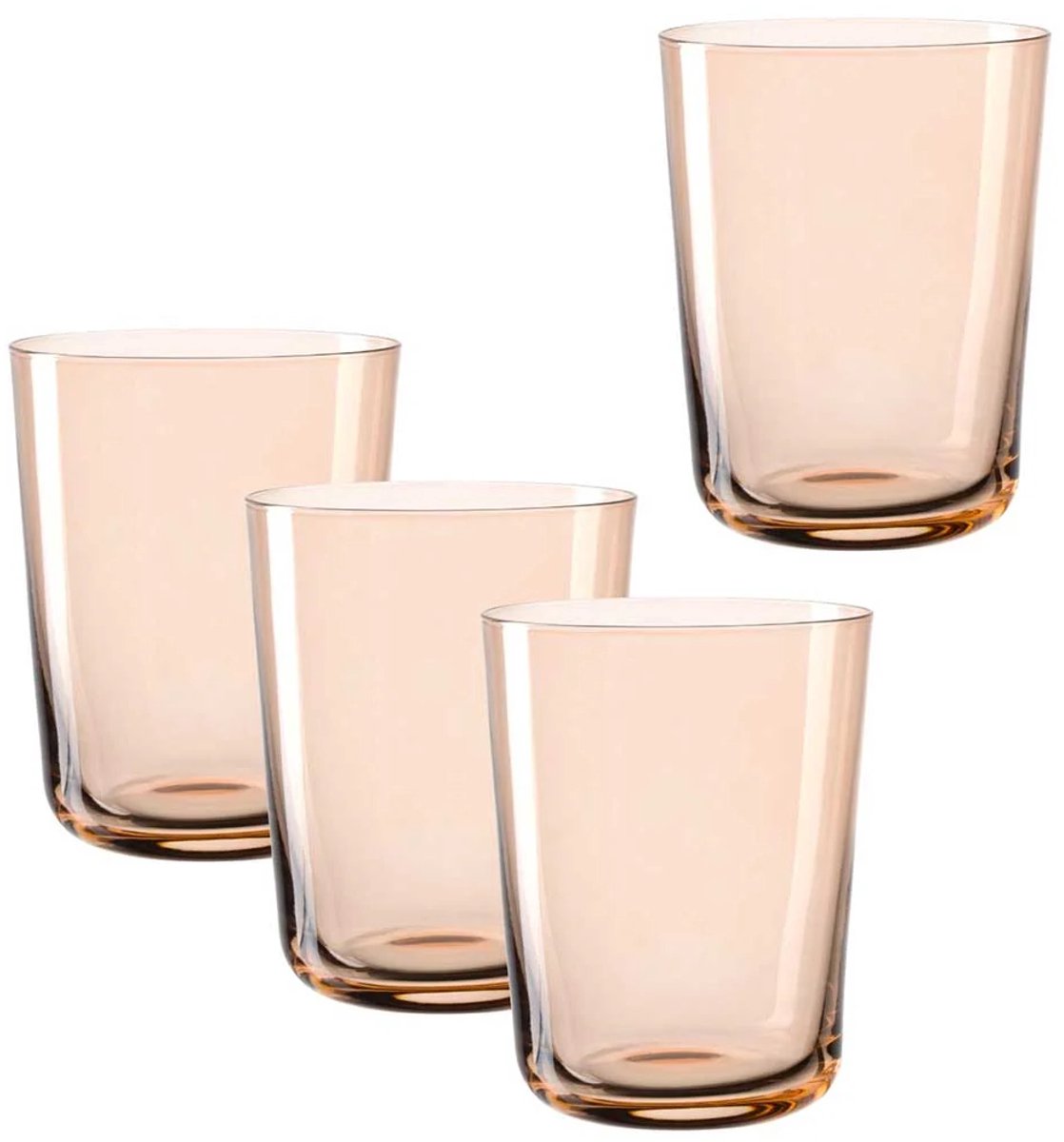 Leonardo leggero glas 330ml cachi - sæt 4