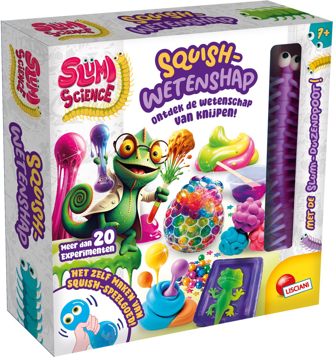 Lisciani slumi - slimfremstilling squish videnskab
