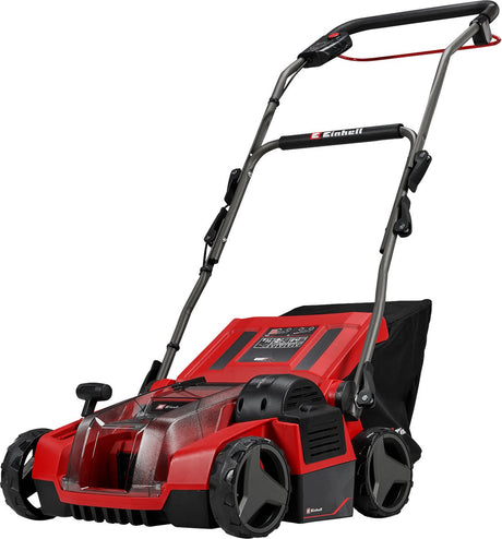 Einhell batteri opdrivningslufter ge-sa 36 35 li solo - power x-change - 36 v li-ion - arbejdsbredde: 35 cm - 16 knive - 24 beluftningsklør - 28 l opsamlingspose - ekskl. batteri og oplader