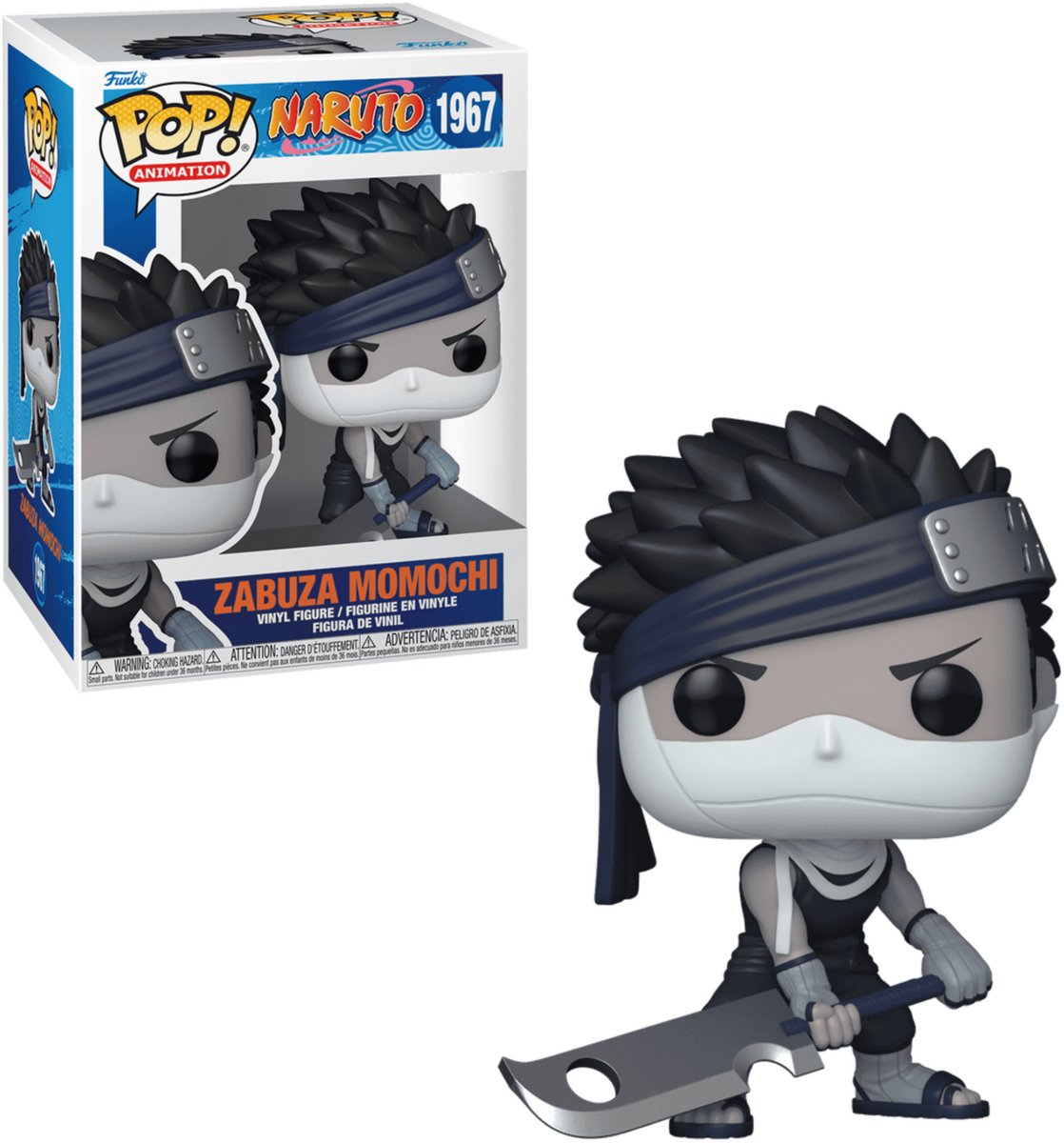 Funko naruto zabuza momochi vinylfigur 1967 unisex pop! - neutral - standard