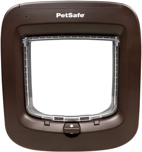 Petsafe staywell mikrochip kattelem - brun