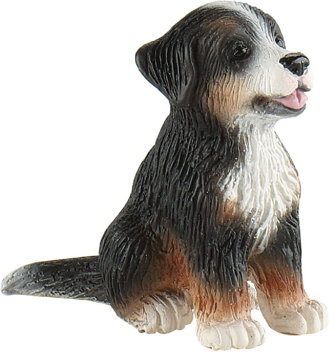 Bullyland 65437 – legefigur og samlerfigur Berner Sennenhund hvalpeglæde – ca. 4,5 cm – naturtro og detaljeret design – ideel som kagefigur og lille gave til børn fra 3 år.