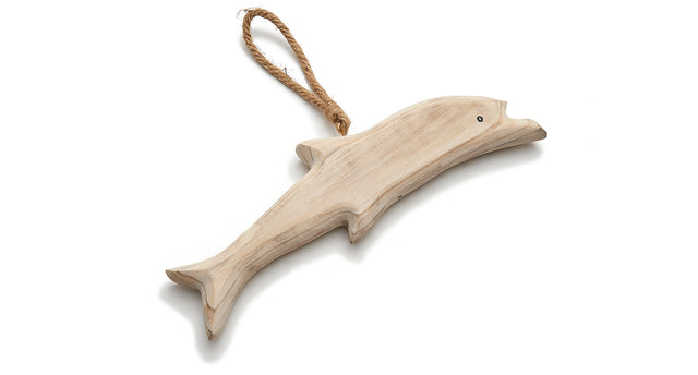 Paulownia dolphin 39x13cm