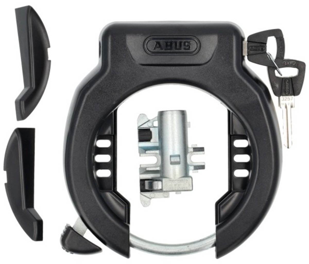 Abus rammelås skjold 4750 slr + bosch dt3 t83 batterilås (optrækkelig)