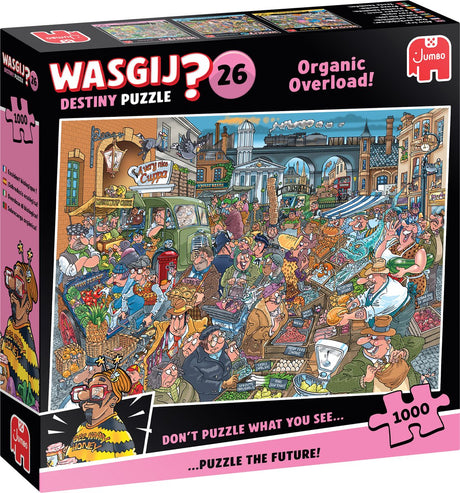 Jumbo wasgij destiny 26 puslespil - sprængfyldt med bio!, ​​1000 stk.