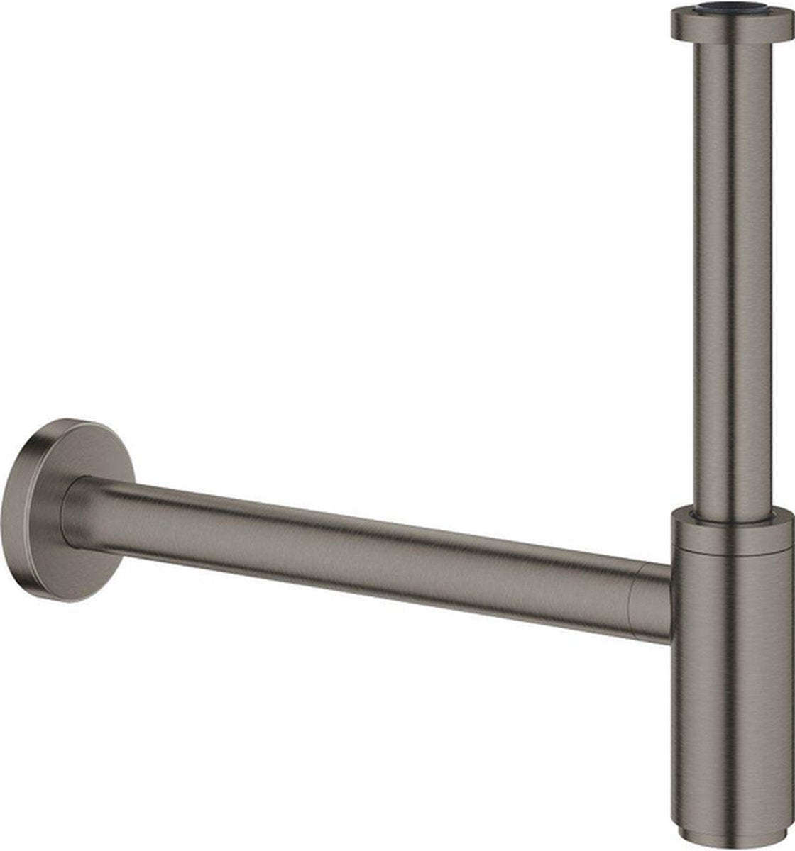 Grohe design sifon 1 1 4 minimalistisk børstet hård grafit