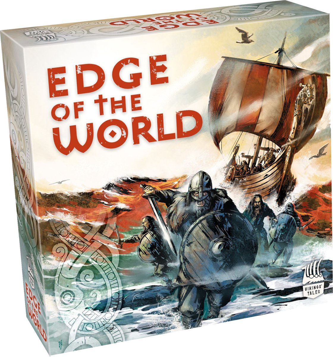 Tactic Edge of the World – brætspil – episk vikingeeventyr – handel og erobring – Vikings Tales-serien – 3 til 4 spillere – fra 12 år