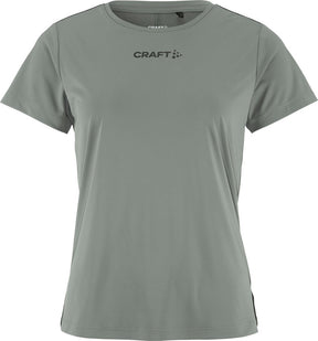 Craft core essence ss tee 2 w dames sportshirt - leaf