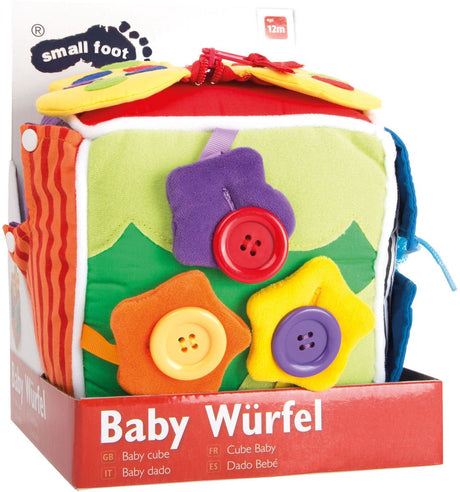 Lille fod - baby terning naturplys