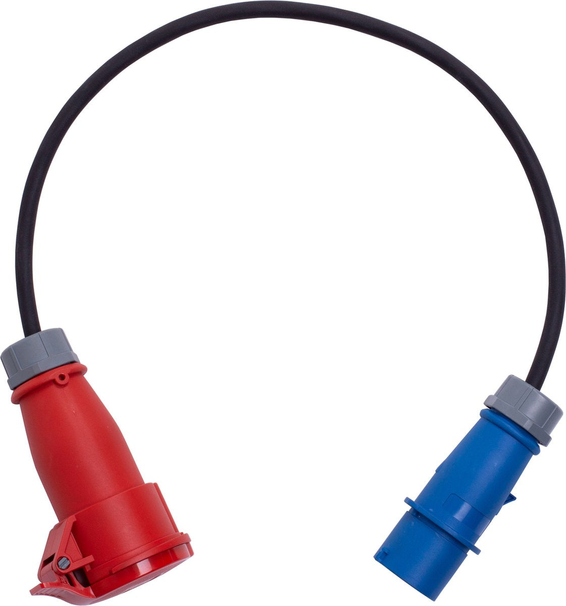Blaupunkt ev adapter adap1 rød blå cee | adapter 1 fase til 3 fase