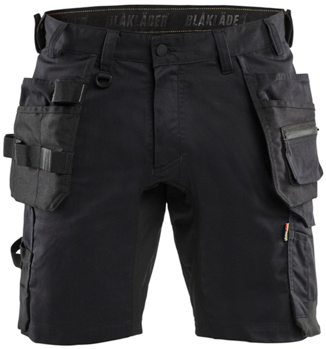 Blåkläder shorts 2-vejs stretch 1752-1832-9900 sort c52