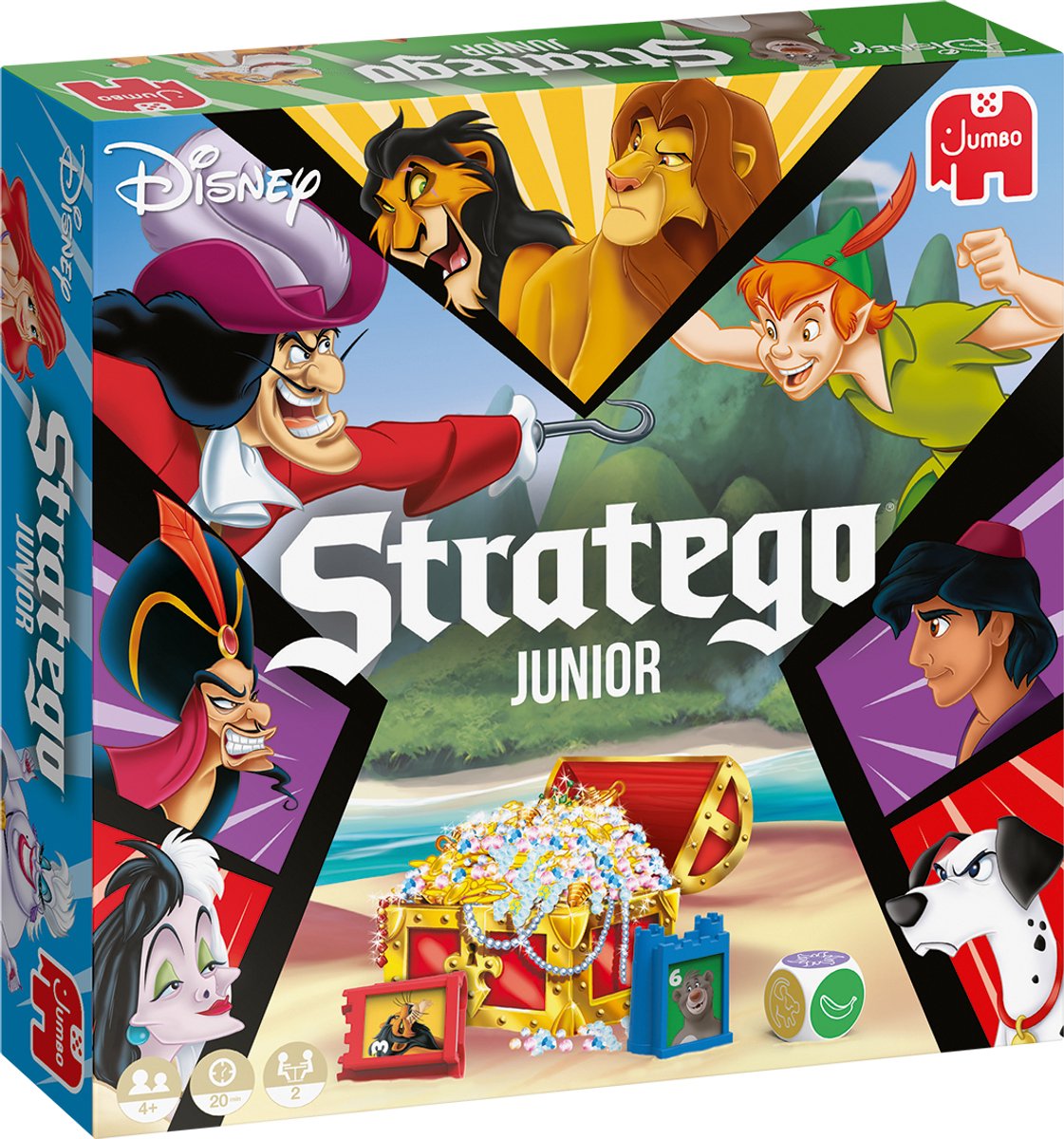 Stratego jumbo junior disney brætspil