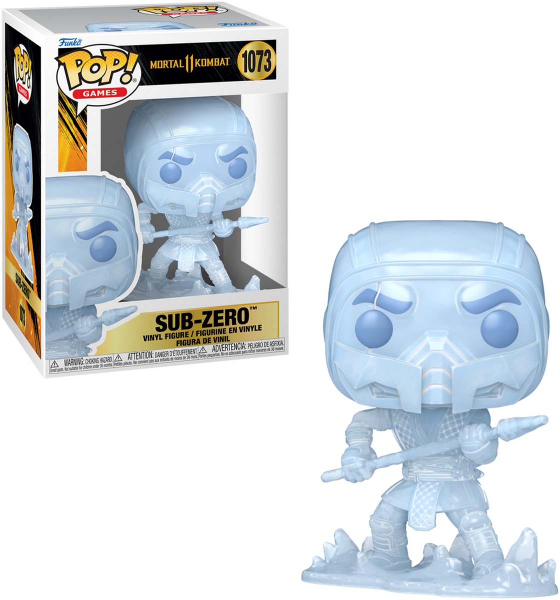 Funko Mortal Kombat Sub-Zero Vinyl Figur 1073 Unisex Pop! - neutral - standard