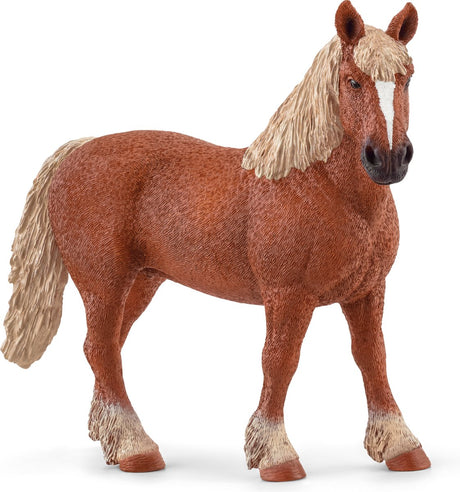 Schleich farm world - belgisk avlshoppe - legefigur - børnelegetøj til drenge og piger - 3 til 8 år - 13941