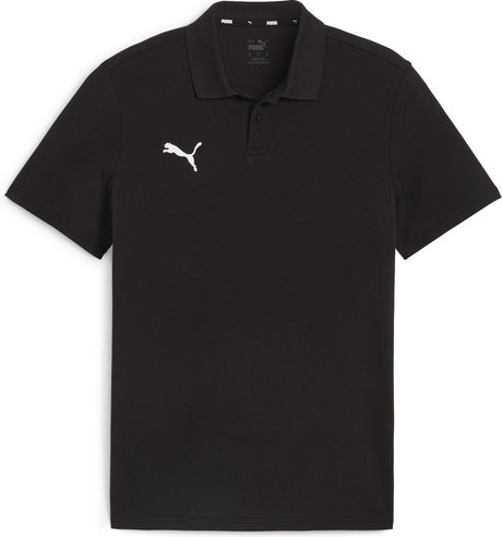 Puma teamgoal casuals polo herre sportstrøje - sort-hvid