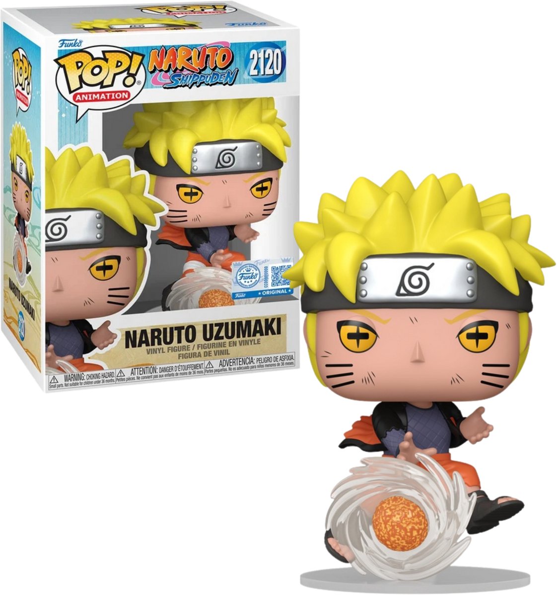 Funko pop! animation: naruto - naruto uzumaki #2120 eksklusiv