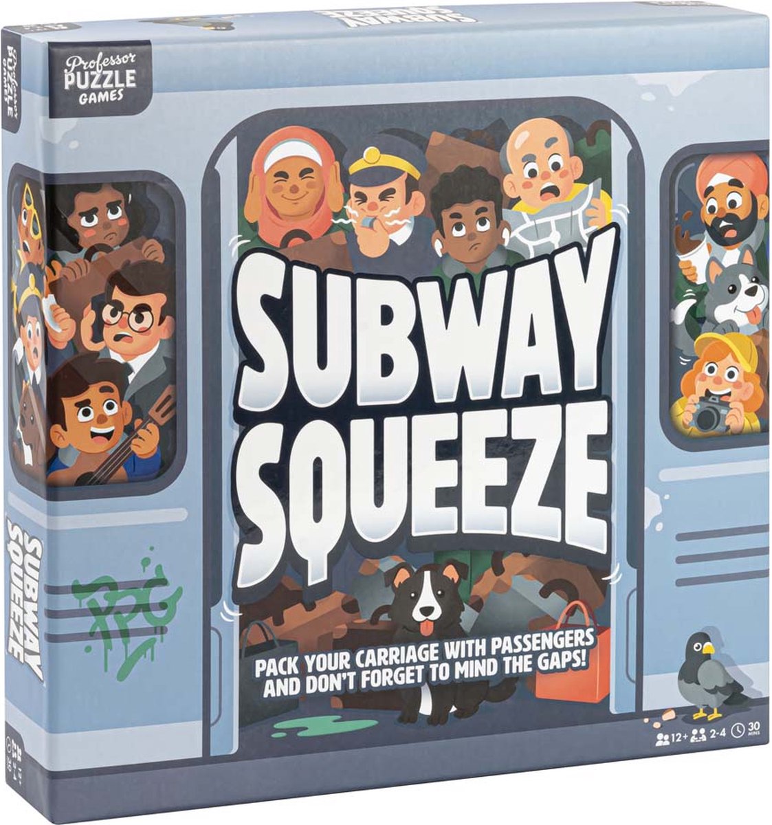Professor puslespil metro squeeze - puslespil - Engelsk -