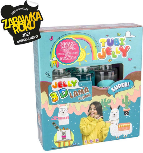 Tuban - tubi gelésæt med 3 farver - lama
