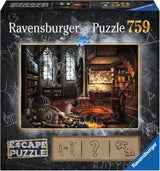 Ravensburger escape room puslespil - dragelaboratorium, 759 stk