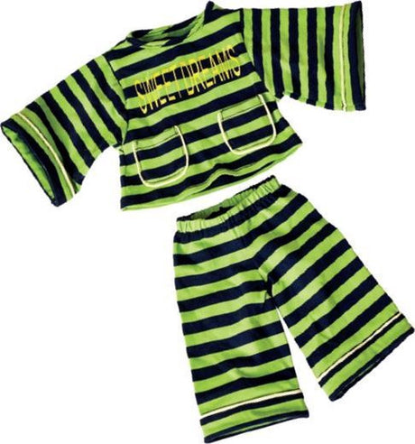 Levende dukker dukketøj pyjamas - 45 cm