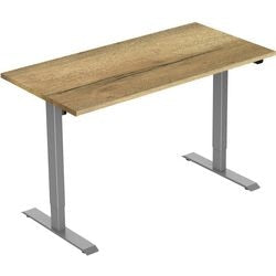 Sid-stå skrivebord euroseats 1-motor eg eg metal