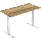Sid-stå skrivebord euroseats 1-motor eg eg metal