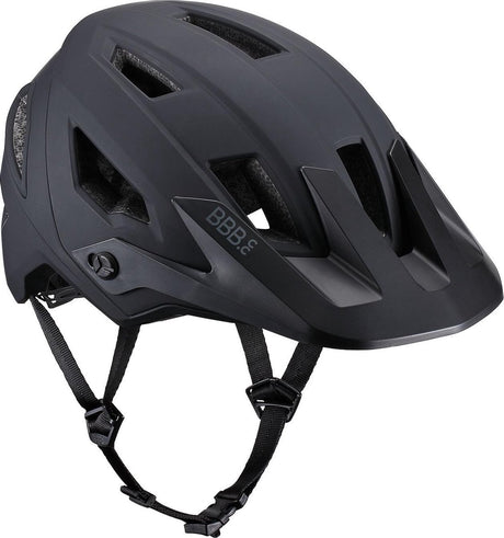 Bbb cycling shore mountainbike helm - fietshelm volwassenen - sporthelm - mat zwart - maat l - bhe-59 l