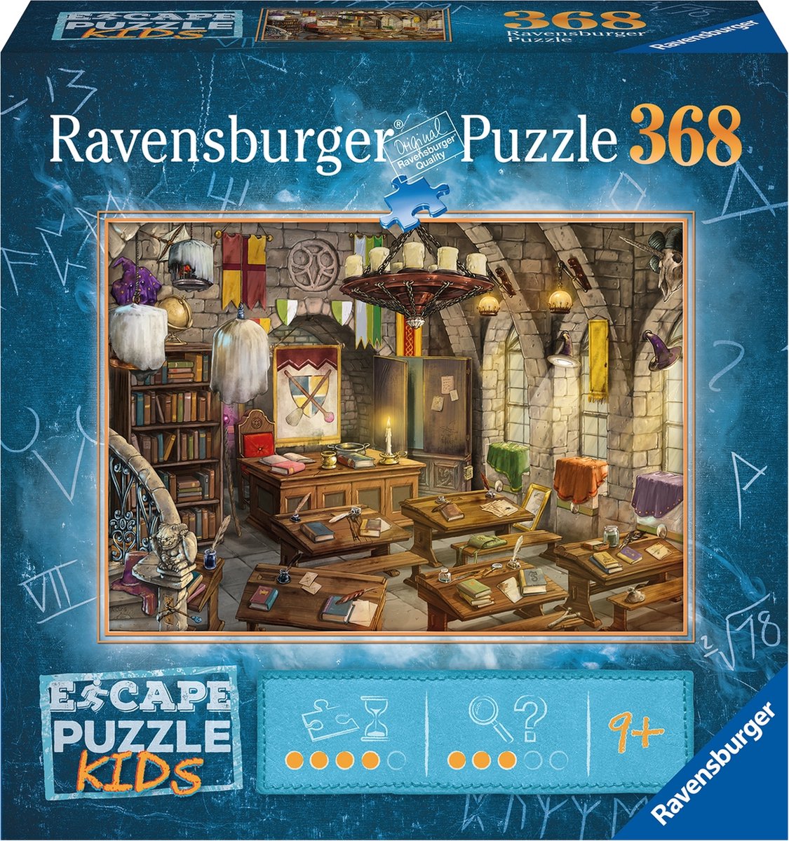 Ravensburger escape kids magisk kaos 368 stk.