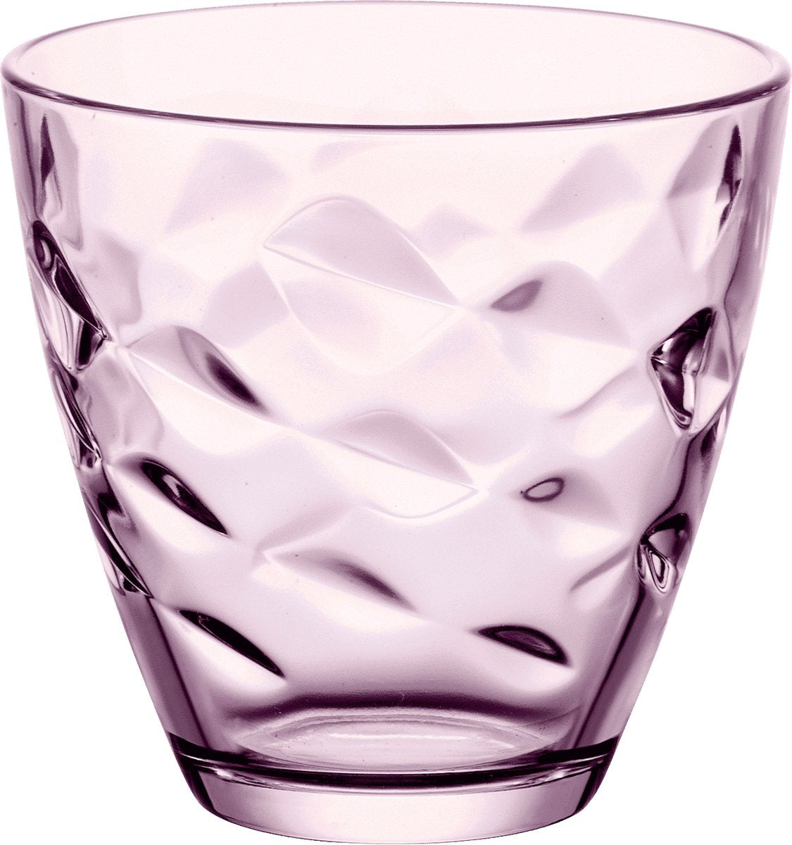 Bormioli rocco glas flora pink 260 ml - 6 stk