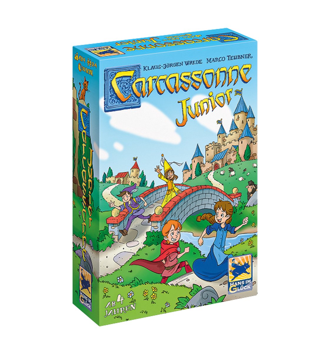 Asmodee carcassonne junior - brætspil - familie