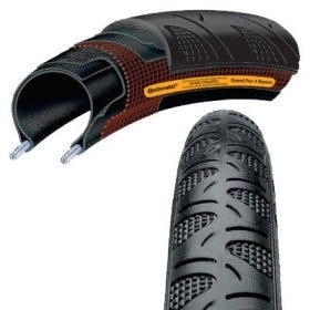 Continental Grand Prix Racing Fire Bike 23-622 Sort