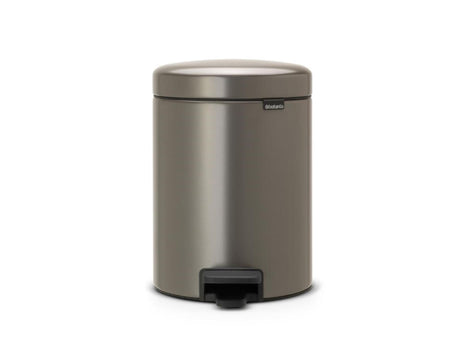 Brabantia newicon affaldsspand - 5 liter - badeværelse - platin