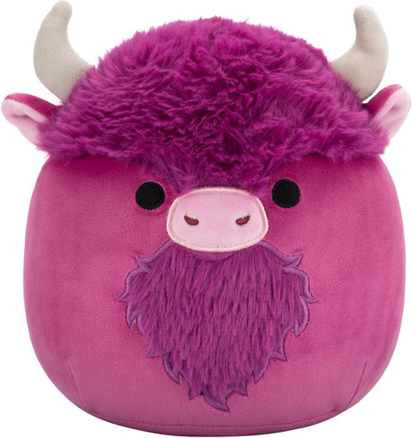 Squishmallows - dave - blommebison - 19 cm plys