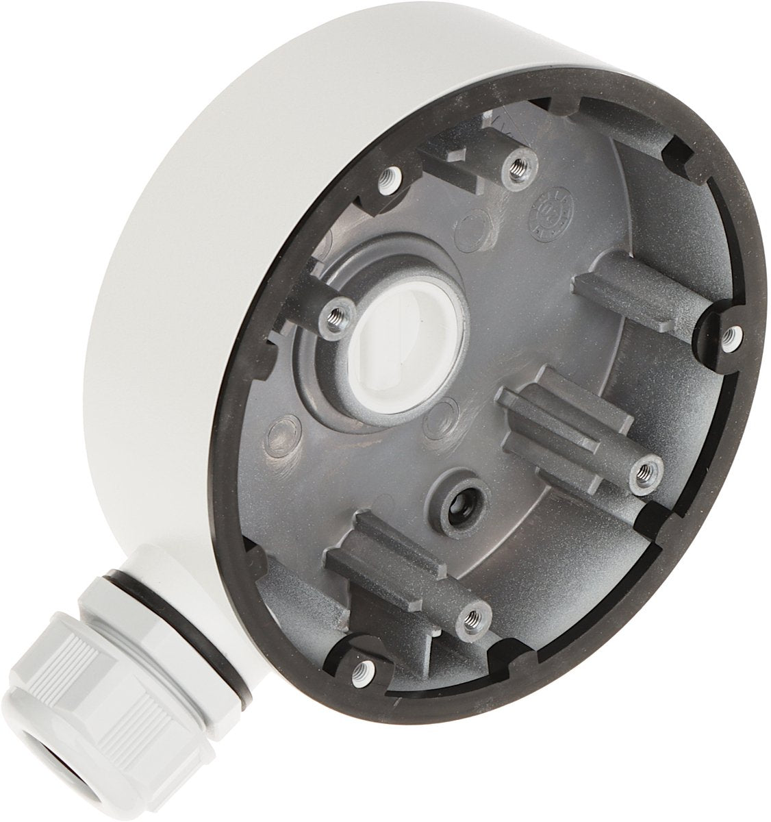 Hikvision serie - loftmonteret kameraholder - ø120mm - aluminium - hvid