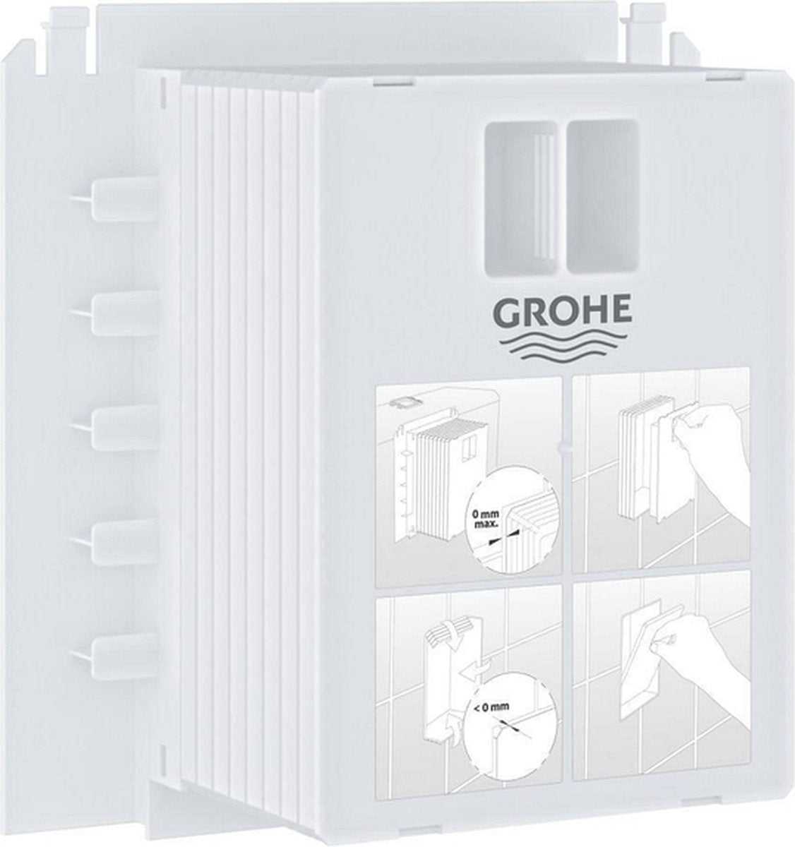 Grohe revisionsskakt - til små toilet betjeningsplader