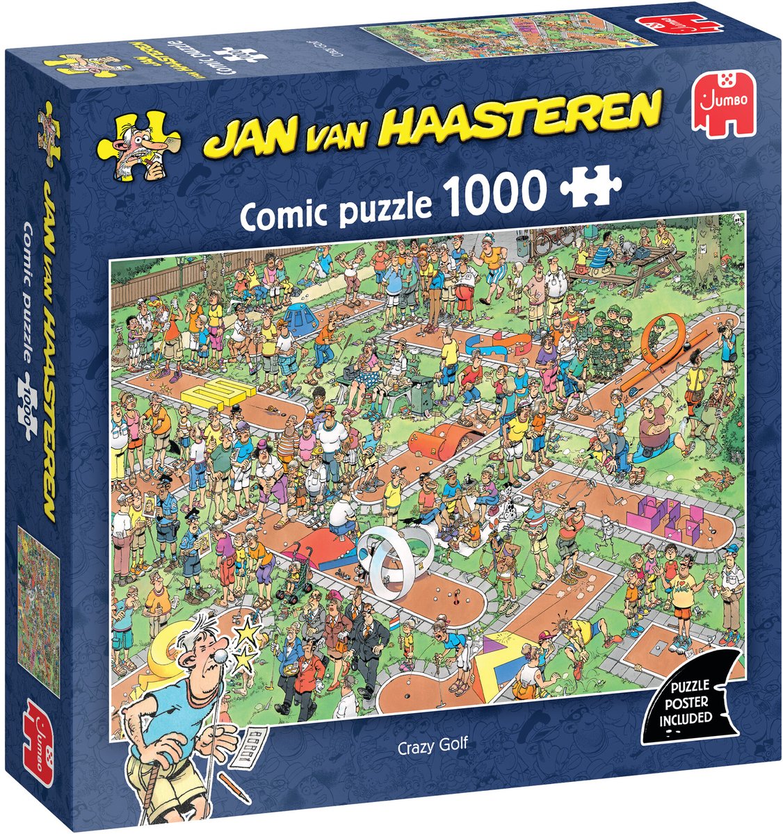 Jumbo crazy golf - jan van haasteren - puzzel van 1000 stukjes